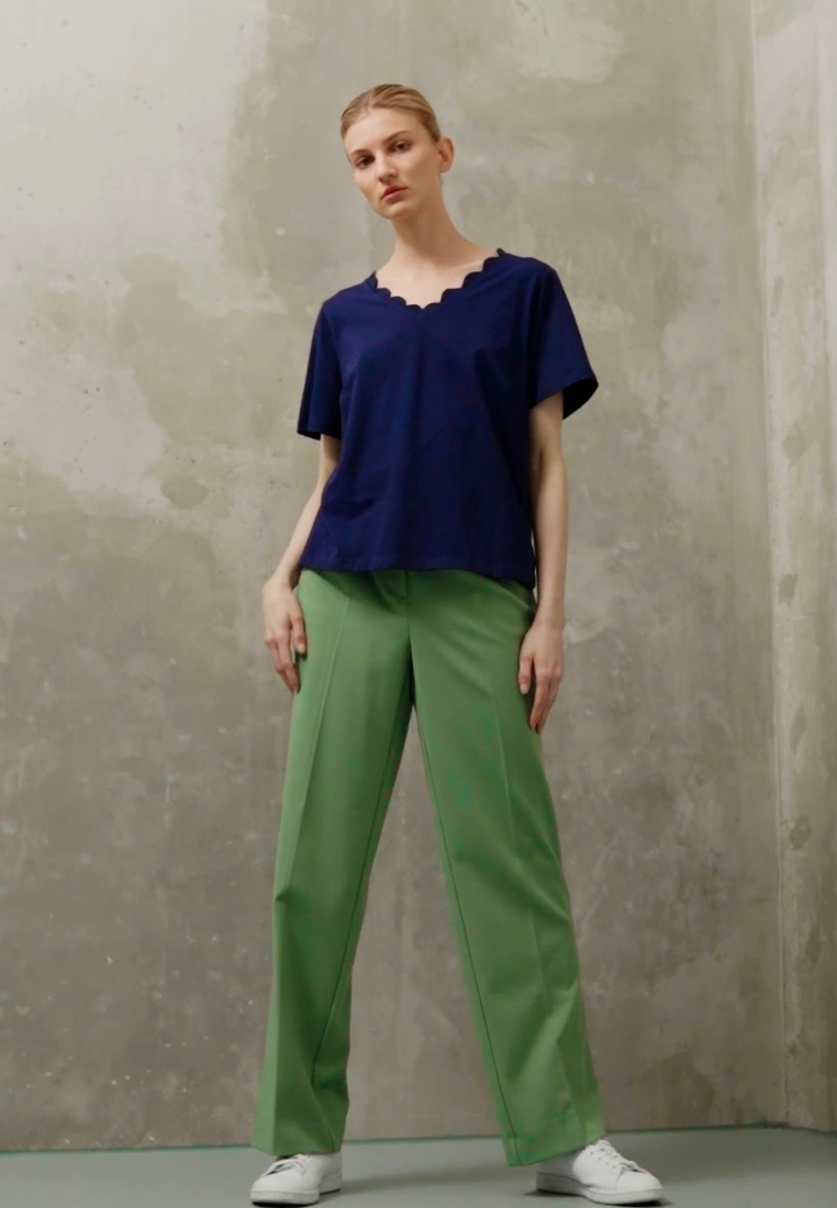 Anna Field Curvy T-Shirt Print - Dark Blue 4 Anna Field Curvy T-Shirt Print - Dark Blue – Bild 2