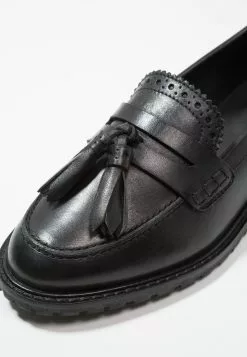 Anna Field LEATHER - Slipper - Black -Anna Field Geschäft 48466a8d67ad4d3cb8a3ac21cc56601d