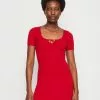 Anna Field Strickkleid - Red -Anna Field Geschäft 48ee857690184865966386d7b58a441b