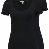 Anna Field 2 PACK - T-Shirt Basic - Black -Anna Field Geschäft 48f07ececd79434cb6c32282610558a6