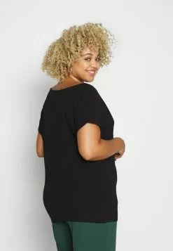 Anna Field Curvy T-Shirt Print - Black -Anna Field Geschäft 4cf1ddc2918d43e19f8d97d99e4364b1