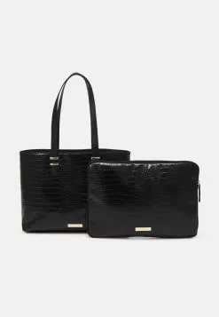 Anna Field SET - Notebooktasche - Black -Anna Field Geschäft 4d88c6d69e1143bb8fa87d20ea0b8c3c