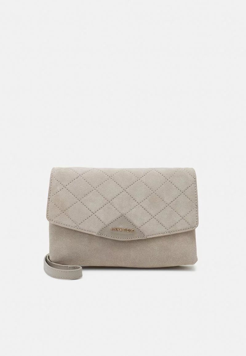 Anna Field LEATHER - Clutch - Taupe 3 Anna Field LEATHER - Clutch - Taupe