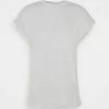 Anna Field T-Shirt Basic - Mottled Light Grey -Anna Field Geschäft 5705be3bcbd747989ca6252ca10bde5d