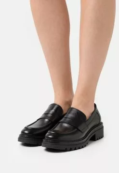 Anna Field LEATHER - Slipper - Black