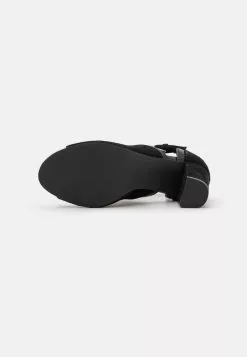 Anna Field LEATHER - Schaftsandale - Black -Anna Field Geschäft 610d1b9c81964c4094d6eece6910a0d4