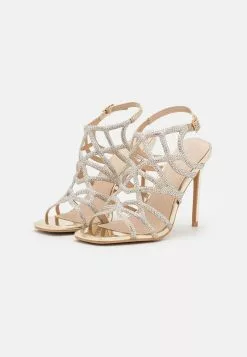 Anna Field LEATHER - High Heel Sandalette - Gold -Anna Field Geschäft 684878368bdd4ca7b43bae05e6542152