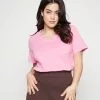 Anna Field Curvy T-Shirt Print - Pink -Anna Field Geschäft 6b69e664a8024e9fb36a264c10e53c79