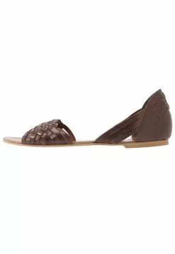 Anna Field LEATHER - Riemensandalette - Cognac
