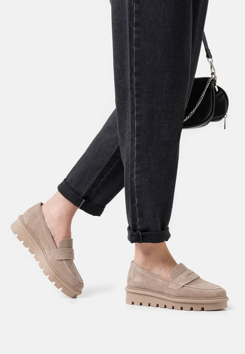 Anna Field Wide Fit COMFORT LEATHER - Slipper - Taupe 3 Anna Field Wide Fit COMFORT LEATHER - Slipper - Taupe