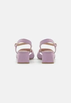 Anna Field LEATHER - Riemensandalette - Lilac -Anna Field Geschäft 77658b3d5a534313bdbe1a0080cbaf35