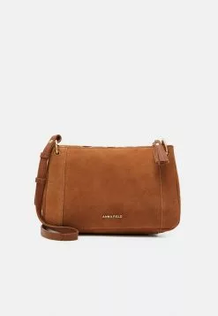 Anna Field LEATHER - Umhängetasche - Cognac