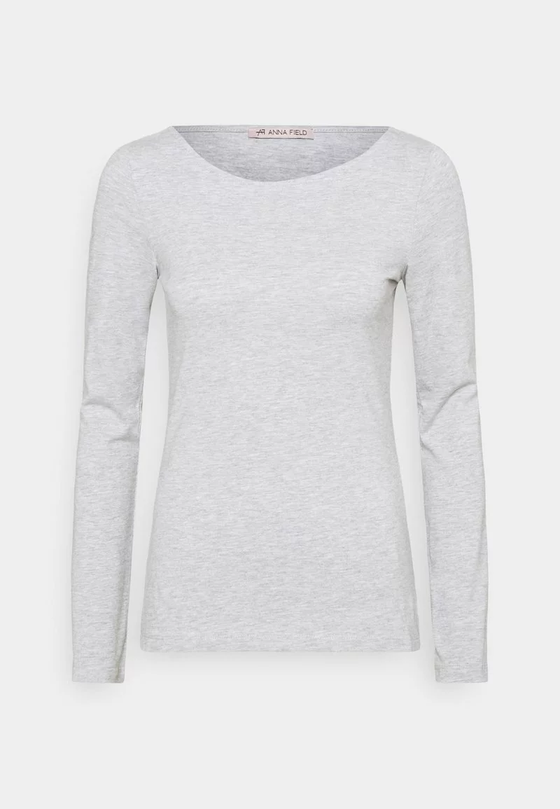 Anna Field 2 PACK - Langarmshirt - Black/mottled Grey 5 Anna Field 2 PACK - Langarmshirt - Black/mottled Grey – Bild 4
