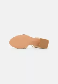 Anna Field LEATHER - Riemensandalette - Beige -Anna Field Geschäft 88af954194754918a0398aab9959eed4