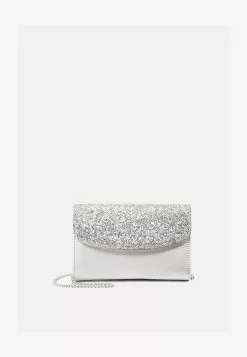 Anna Field Clutch - Silver -Anna Field Geschäft 890d214945dc408582503f754cc5f6a6