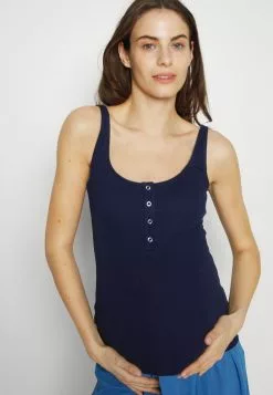 Anna Field MAMA WITH PRESS BUTTONS - Top - Dark Blue 11 Anna Field MAMA WITH PRESS BUTTONS - Top - Dark Blue -Anna Field Geschäft 8bb6062a22ea41f3b94ebe9e46a5a09a