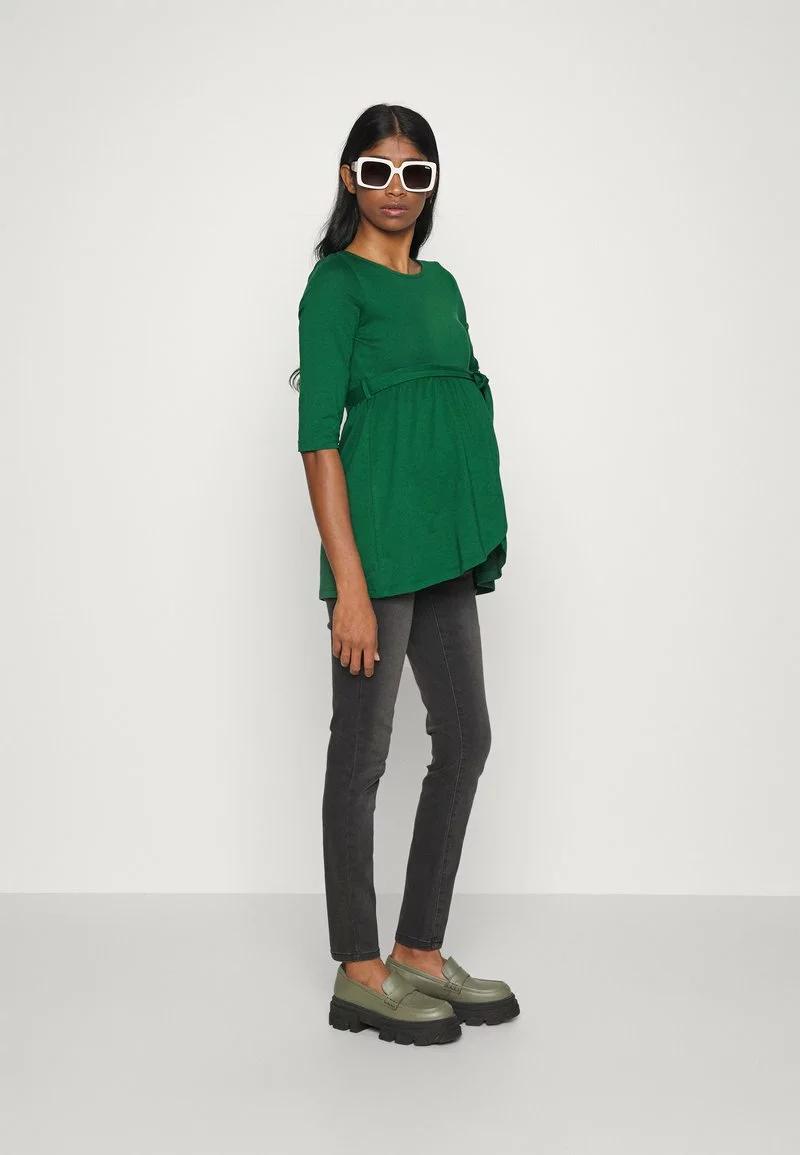 Anna Field MAMA Langarmshirt - Dark Green 4 Anna Field MAMA Langarmshirt - Dark Green – Bild 2