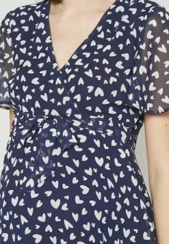 Anna Field MAMA Freizeitkleid - Dark Blue/white -Anna Field Geschäft 911c1e9fa15e4b1eb7902a1d56040b0e