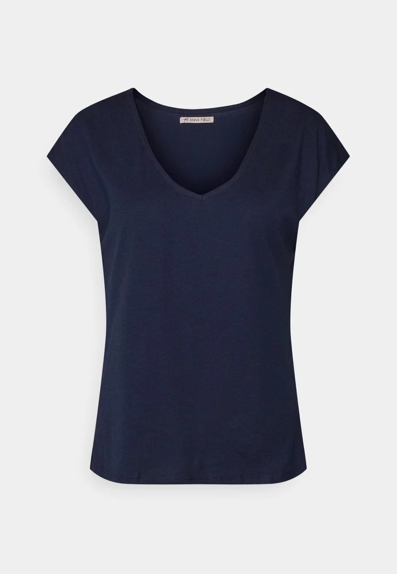 Anna Field T-Shirt Basic - Dark Blue 6 Anna Field T-Shirt Basic - Dark Blue – Bild 4