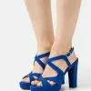 Anna Field Plateausandalette - Blue -Anna Field Geschäft 92795de29fac4aad87469c07d73ac3dd