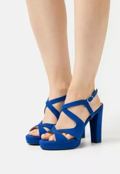 Anna Field Plateausandalette - Blue