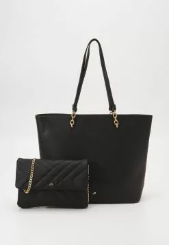 Anna Field SET - Shopping Bag - Black