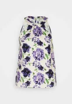 Anna Field Top - White/blue -Anna Field Geschäft 9d839873001646b29d09b6d52653d851