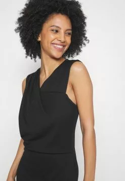 Anna Field Petite DRAPPED NECKLINE SMART BODYCON SLEEVELESS MINI DRESS - Jerseykleid - Black 11 Anna Field Petite DRAPPED NECKLINE SMART BODYCON SLEEVELESS MINI DRESS - Jerseykleid - Black -Anna Field Geschäft 9f81155bf87843799042533d6c813969