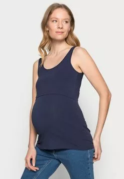 Anna Field MAMA NURSING 2 PACK - Top - Top - Dark Blue/grey -Anna Field Geschäft a0eb6568fd0746bf88d9625299286439