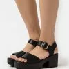 Anna Field Plateausandalette - Black -Anna Field Geschäft a73dcf32d5e4424aa265c26c762eaa46
