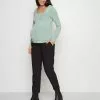 Anna Field MAMA MATERNITY BASIC LONGSLEEVE 2 PACK - Langarmshirt - Pink/light Green