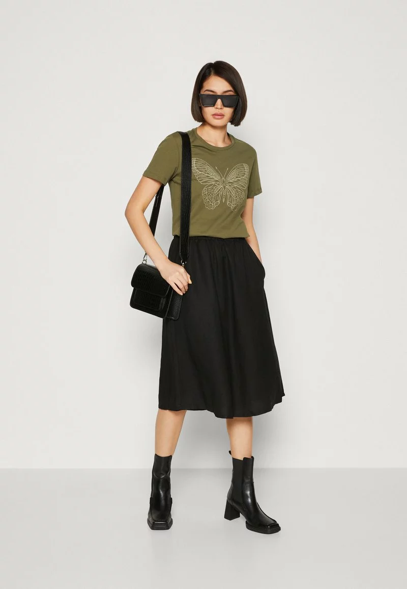 Anna Field T-Shirt Print - Green 4 Anna Field T-Shirt Print - Green – Bild 2