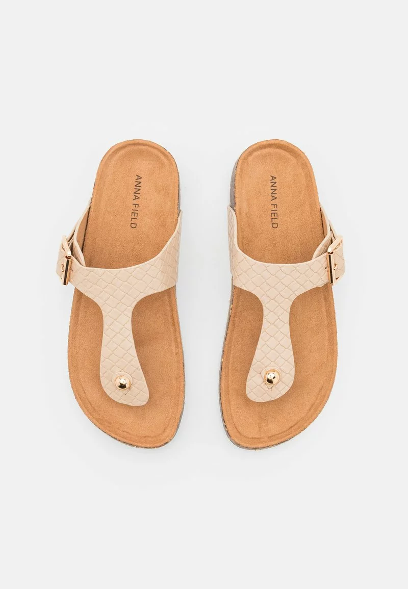 Anna Field Zehentrenner - Beige 8 Anna Field Zehentrenner - Beige – Bild 6