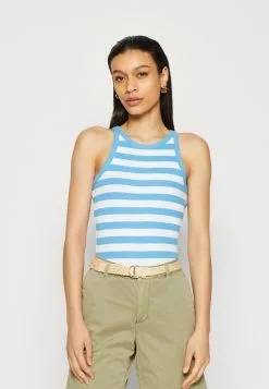 Anna Field 2 PACK - Top - Blue/white/white -Anna Field Geschäft c83c31a82fc145a3a94266e4baf2dd3e