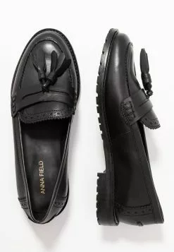 Anna Field LEATHER - Slipper - Black -Anna Field Geschäft c93cd263216a4b8a9f25d91efe80d536