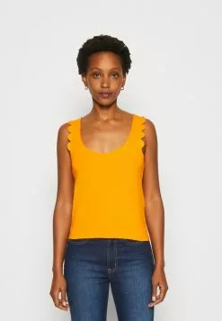 Anna Field Top - Orange