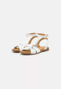 Anna Field LEATHER - Riemensandalette - White -Anna Field Geschäft d6098c522a444b868f06ccac7e3d7f9f