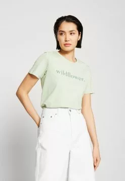Anna Field T-Shirt Print - Green -Anna Field Geschäft e14943fc5d08423aaaa64052fc8149e1