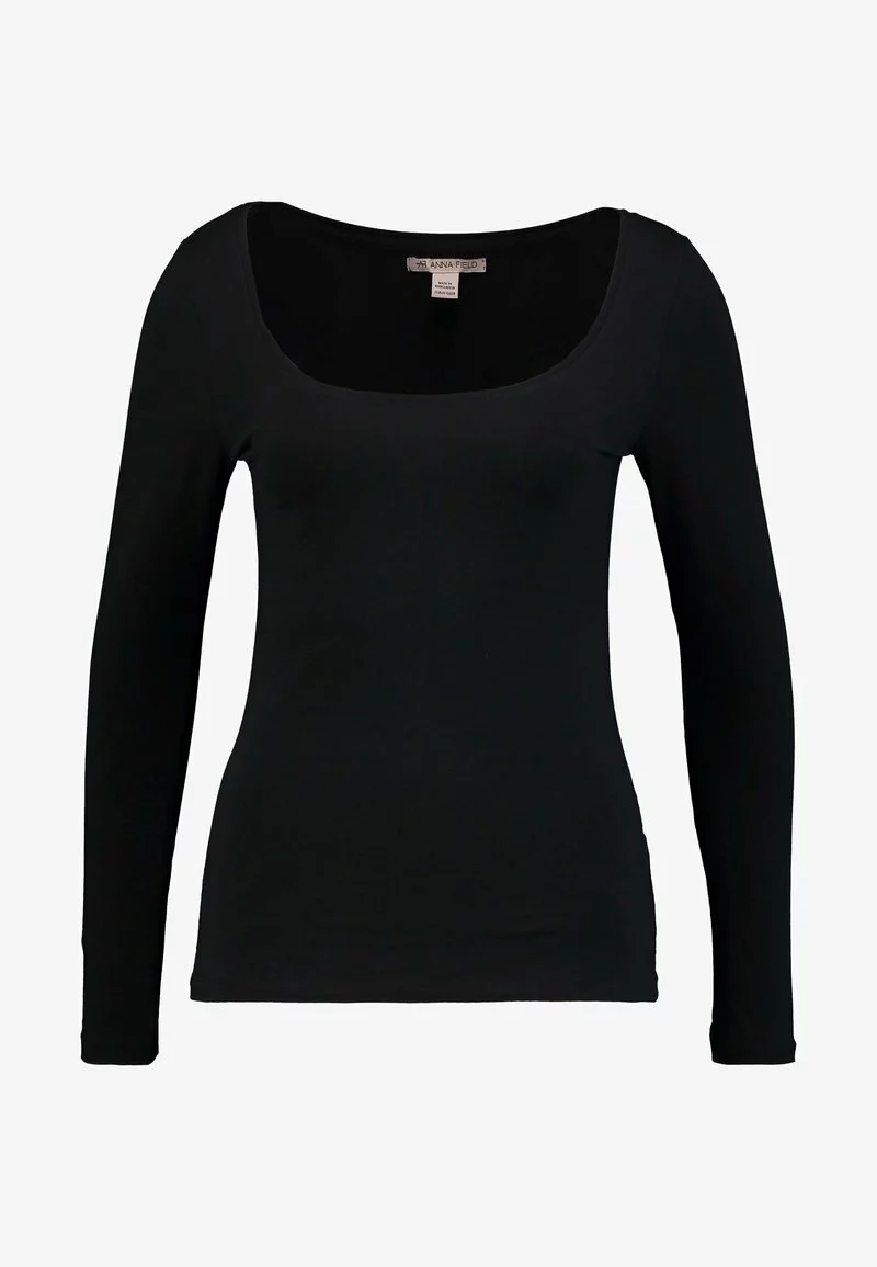 Anna Field Langarmshirt - Black 6 Anna Field Langarmshirt - Black – Bild 4