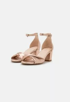 Anna Field LEATHER - Riemensandalette - Rose Gold-coloured -Anna Field Geschäft e72c6df3100c4c6bacd3d73b5fceff9e