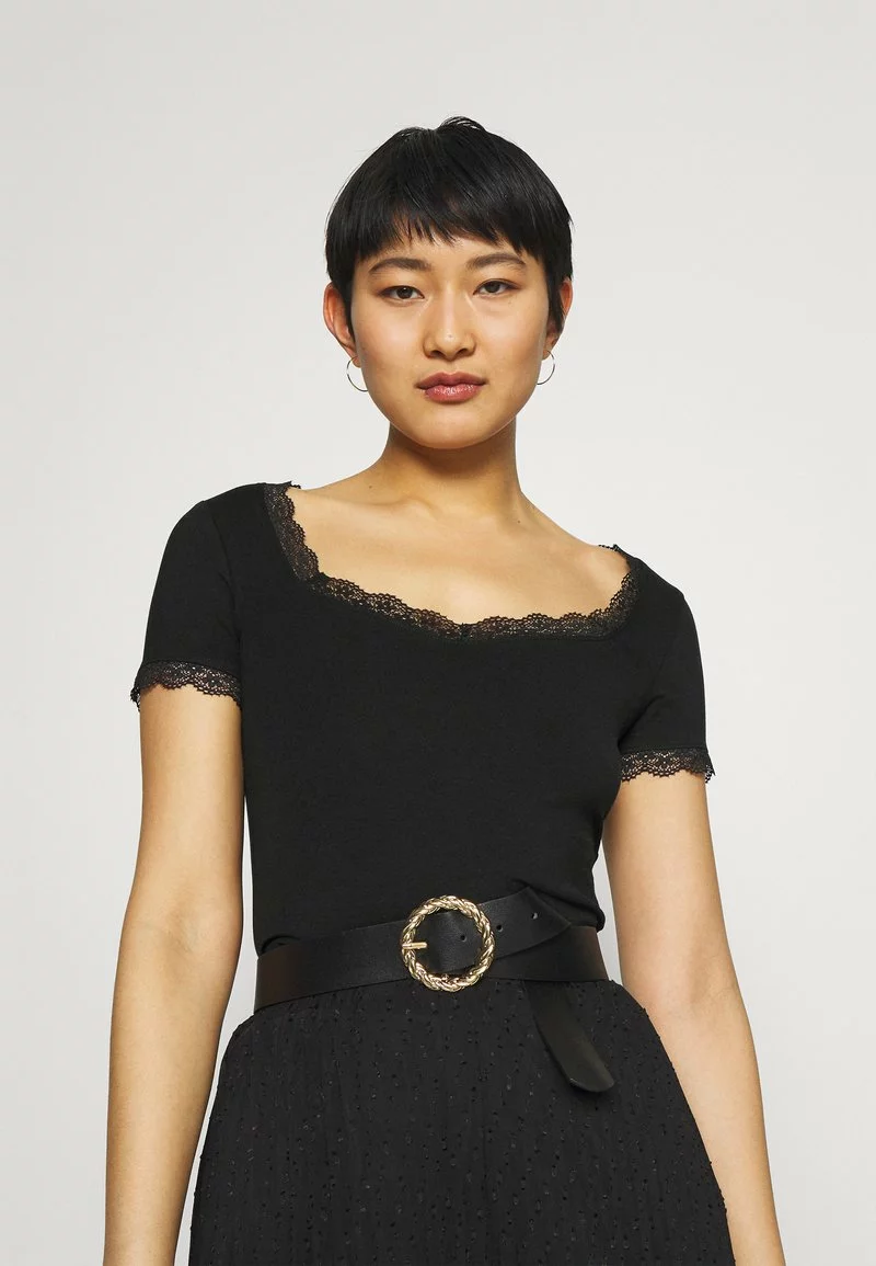 Anna Field T-Shirt Basic - Black 3 Anna Field T-Shirt Basic - Black