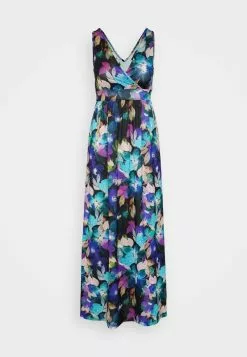 Anna Field Maxikleid - Black/blue/multicoloured -Anna Field Geschäft f7da2bf45a1f4dfb99f9235ad36174c8