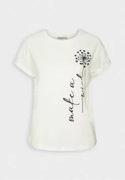 Anna Field T-Shirt Print - Off-white -Anna Field Geschäft fc288b4148db451ab2c896e3c022894e