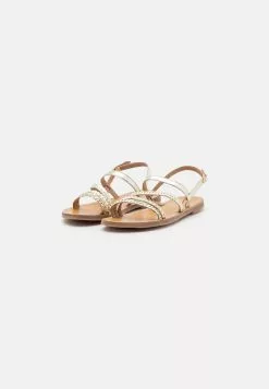Anna Field LEATHER - Riemensandalette - Gold -Anna Field Geschäft fe6eb2da2acb478fab42aa51c0ae4f00