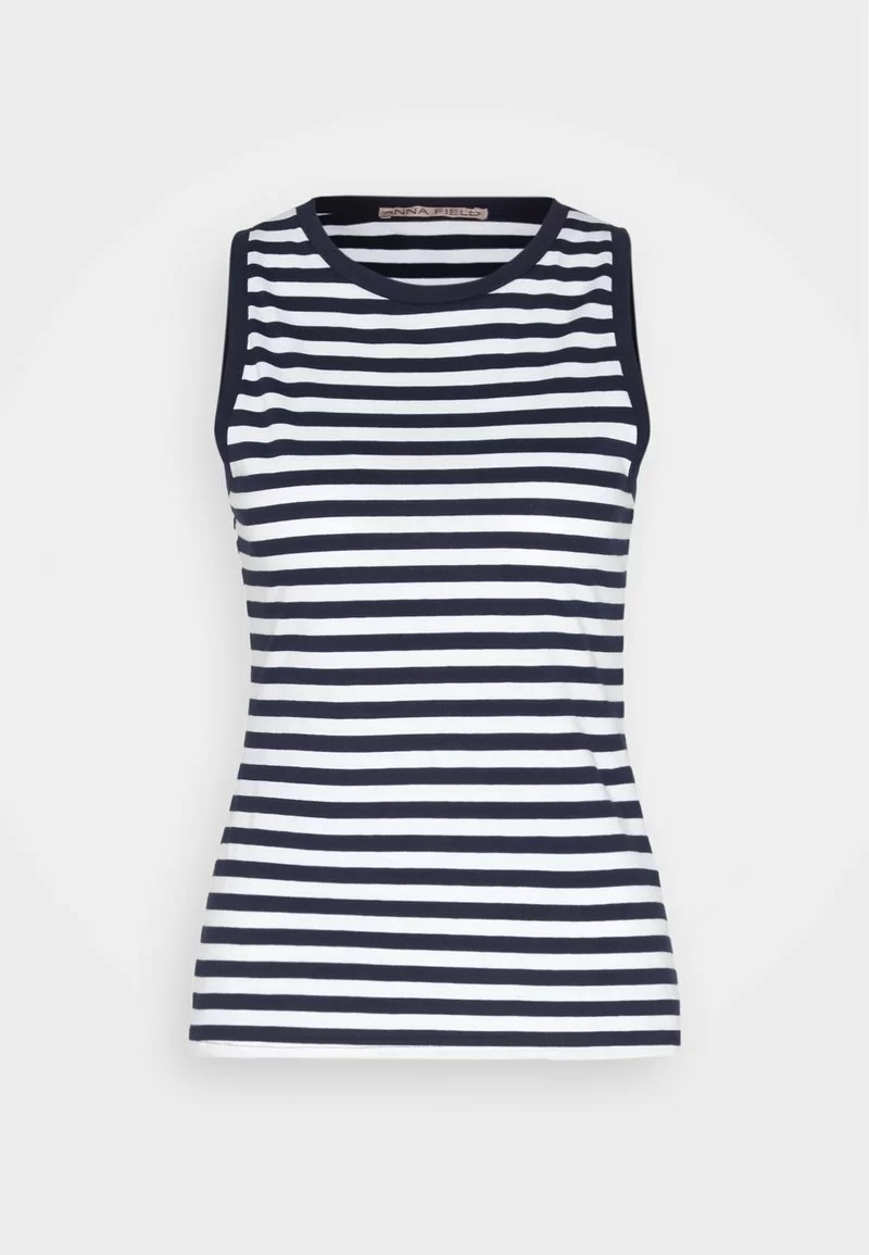 Anna Field Top - Dark Blue/white 7 Anna Field Top - Dark Blue/white – Bild 5